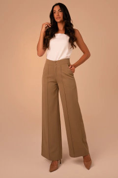 Calça Pantalona Ocre