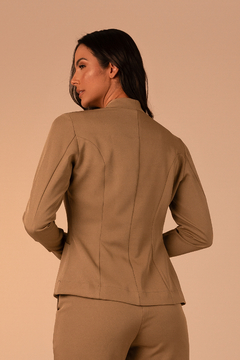 Blazer Karina Ocre - Vista Branco Jalecos