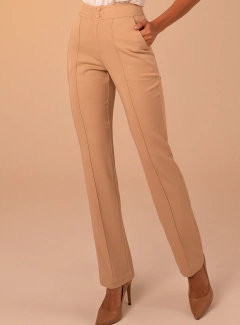 Calça Reta Aveia - comprar online