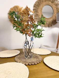 FLORERO DE VIDRIO 25CM