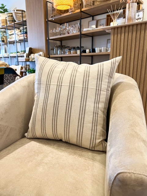 ALMOHADON RAYADO LINO INVERTIDO 50X50