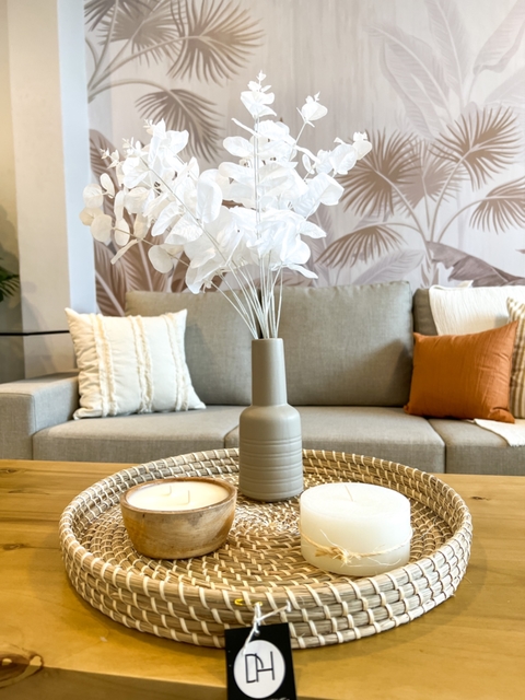 FLORERO DE CERAMICA (3 COLORES) - comprar online