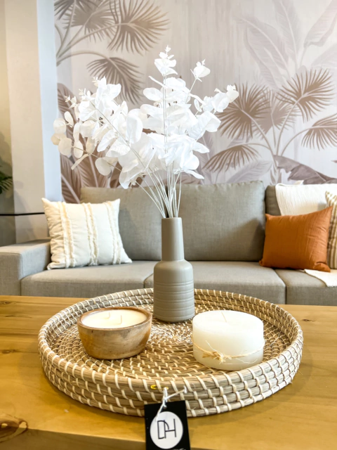 FLORERO DE CERAMICA (3 COLORES) - comprar online