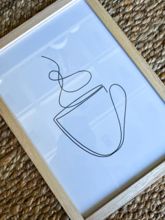 CUADRO TAZA 22X32 en internet