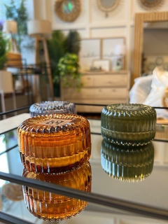 VELA GLOWY AMBER GREEN AMBER - DecoHome