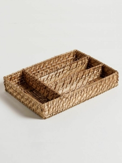 CUBIERTERO HAYS RECTANGULAR OSCURO - tienda online