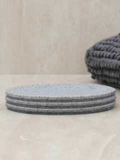 SET BAÑO PIEDRA RAYAS GRIS (3 PIEZAS) - tienda online