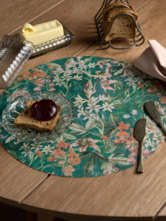 PACK PLATO DE SITIO PAPEL JARDIN SECRETO X20