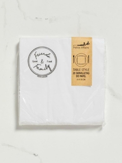 SERVILLETAS DE PAPEL FRIENDS & FAMILY X25 en internet