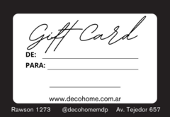 GIFT CARD 75000 - comprar online