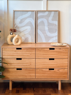 CUADRO ABSTRACTO BEIGE 2 40X60 - DecoHome