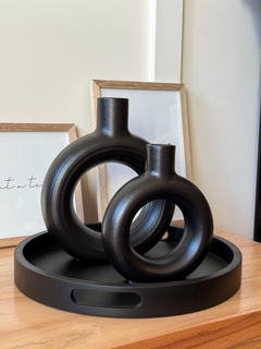 FLORERO FARA NEGRO (2 TAMAÑOS) - DecoHome