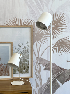 LAMPARA DE PIE TURIN BLANCA - comprar online