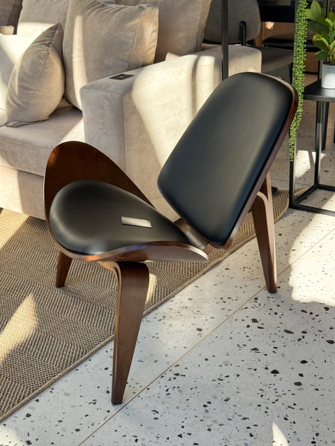 SILLON CARL HANSEN BROWN WOOD