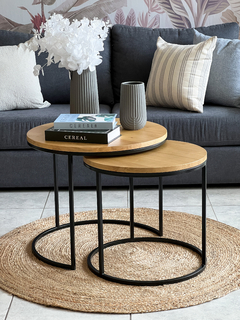 MESA RATONA DENVER NEGRA CHICA - comprar online