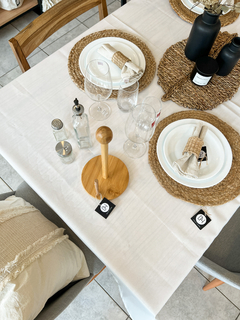 MANTEL ANTIMANCHAS LISO BLANCO (3 MEDIDAS) - comprar online