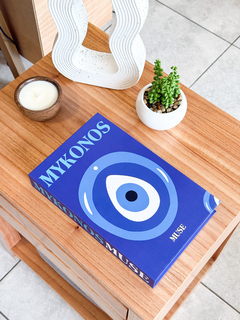 LIBRO DECORATIVO MYKONOS - comprar online