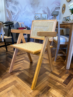 SILLA JEANNERET NATURAL ESTERILLA