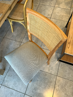 SILLA NAPOLES PARAISO TAPIZADA GRIS - tienda online