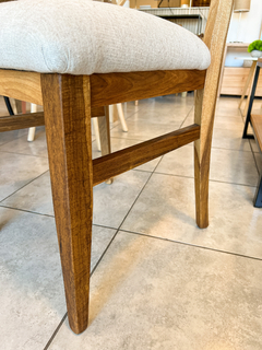 SILLA NAPOLES PETIRIBI TAPIZADA BEIGE - tienda online