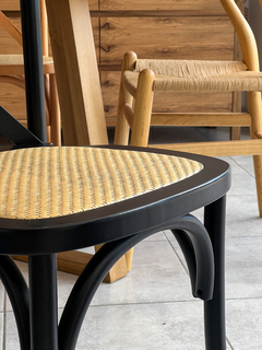 SILLA CROSS NEGRA - DecoHome