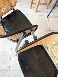 SILLON NEBRASKA NEGRO ESTERILLA - comprar online