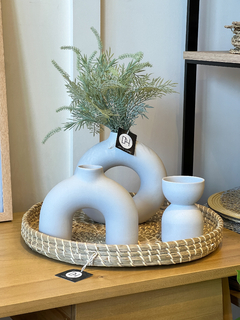 SET X4 JARRONES PIEDRA - comprar online