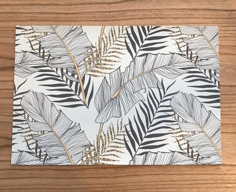 INDIVIDUAL RECTANGULAR PALMERAS