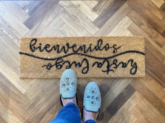 FELPUDO BIENVENIDOS / HASTA LUEGO 25X75