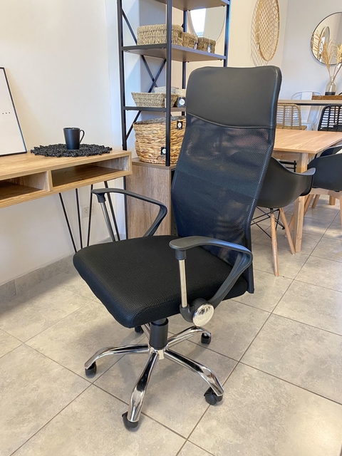 SILLA CORDOBA EJECUTIVA ALTA NEGRA