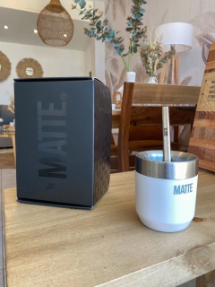 MATTE WHITE + BOMBILLA DS LINE - DecoHome