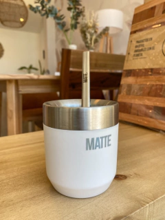 MATTE WHITE + BOMBILLA DS LINE