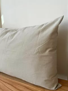 ALMOHADON TUSOR GRIS PERLA 50X70 - comprar online