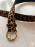 Cinto animal print - comprar online
