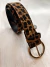 Cinto animal print