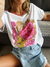 Remeras con cuello rib - comprar online
