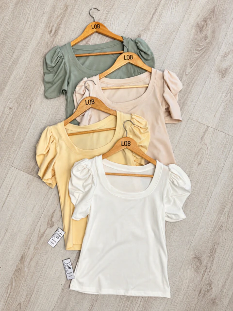 Remeras con manga princesa
