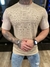 T-SHIRT TRICOT TRANÇADO CREAM