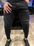 CALÇA JEANS DESTROYED PRETA