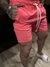 SHORTS BANHO C/ ELASTANO ROSA NEON - loja online