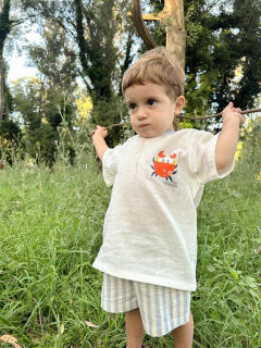 BERMUDA RAYADA BENITO - comprar online