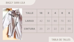 Baggy Sara lila - minigranada