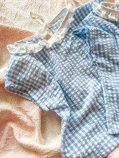 BLUSA CLOQUE CELESTE en internet