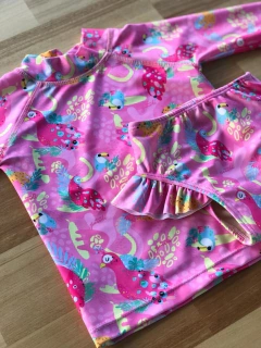 CONJUNTO LYCRA Y BOMBACHA ROSA - comprar online