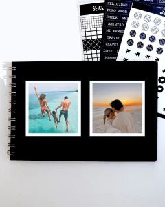 COMBO FOTOALBUM - 30 FOTOS 10x10cm + STICKERS