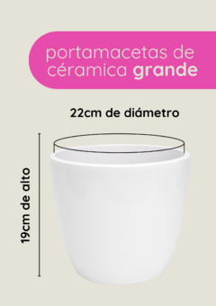 Portamacetas grande