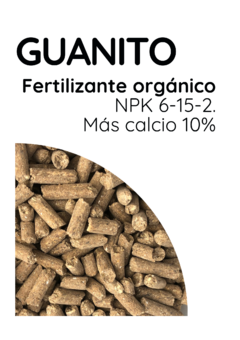 Guanito fertilizante orgánico