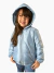 Jaqueta em Nylon Azul - Juli Adur Moda Infantil