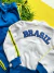 Look Jaqueta e calça Brasil Branco na internet