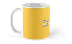 Caneca "Wanna argue all, Make love all Night" Justin Bieber - comprar online